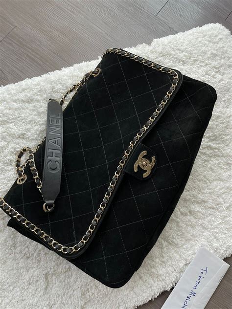 chanel pharrell bag|Chanel x Pharrell Flap Bag XXL Black .